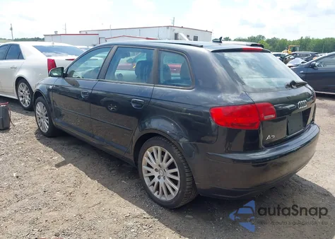 2007 Audi A3 2.0T from USA, damaged, VIN WAUNF78P97A002653